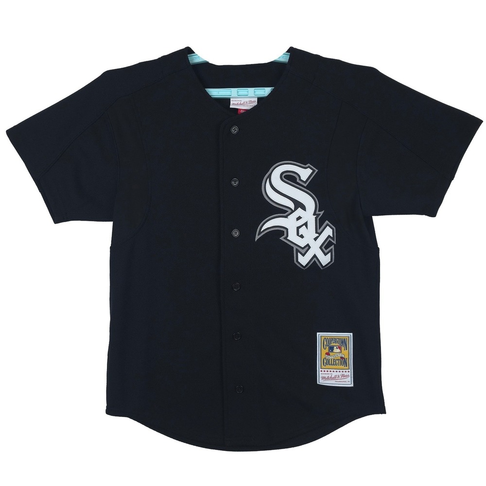 Authentic Paul Konerko White Sox Mitchell & Ness MLB Medium BP Jersey Black NWT